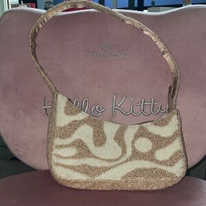 Stylish Tan and Cream Women's Bag